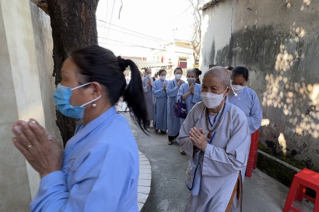 Cúng dường trai Tăng kỳ siêu tại Nam Định