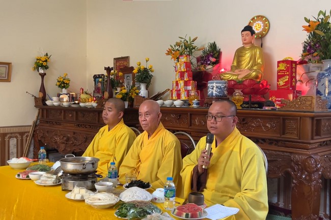 Cúng dường trai Tăng kỳ siêu tại Nam Định