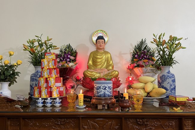 Cúng dường trai Tăng kỳ siêu tại Nam Định