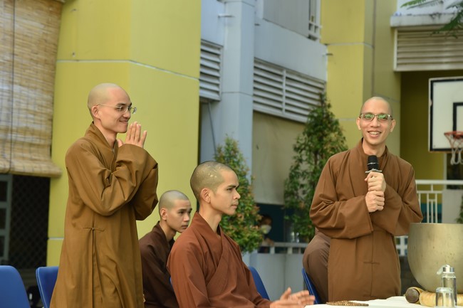 Sharing Dharma at Pétrus Ky Secondary - Primary School in Binh Duong