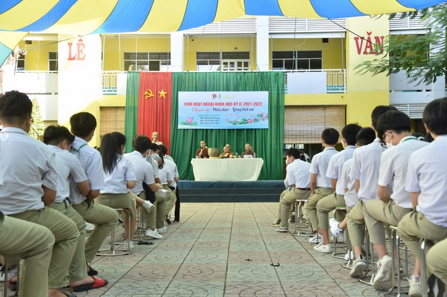 Sharing Dharma at Pétrus Ky Secondary - Primary School in Binh Duong