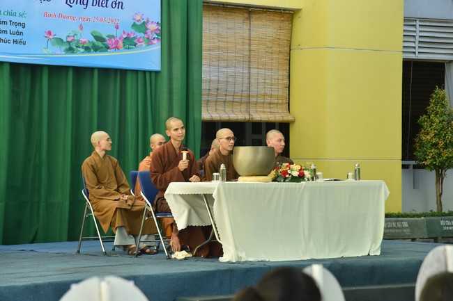 Sharing Dharma at Pétrus Ky Secondary - Primary School in Binh Duong
