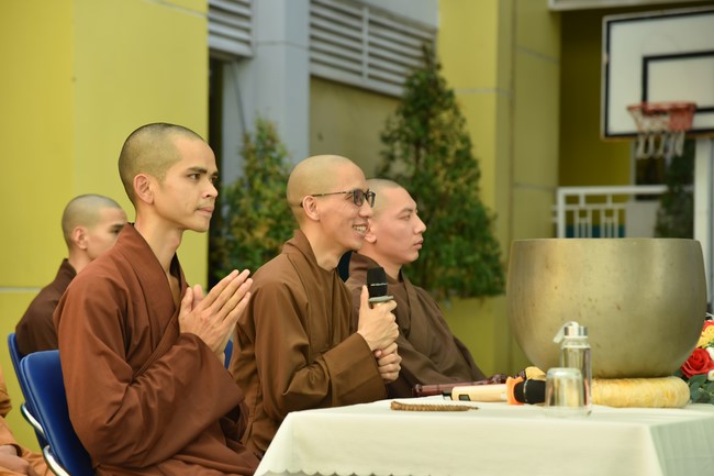 Sharing Dharma at Pétrus Ky Secondary - Primary School in Binh Duong