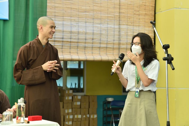 Sharing Dharma at Pétrus Ky Secondary - Primary School in Binh Duong
