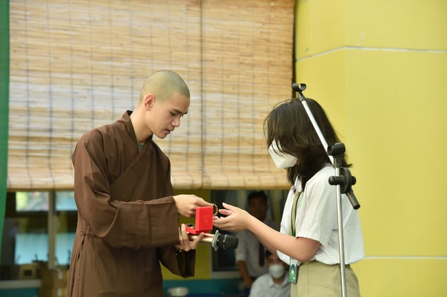 Sharing Dharma at Pétrus Ky Secondary - Primary School in Binh Duong