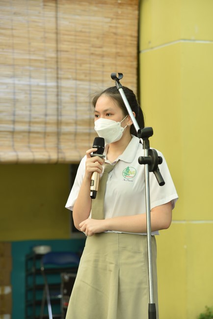 Sharing Dharma at Pétrus Ky Secondary - Primary School in Binh Duong