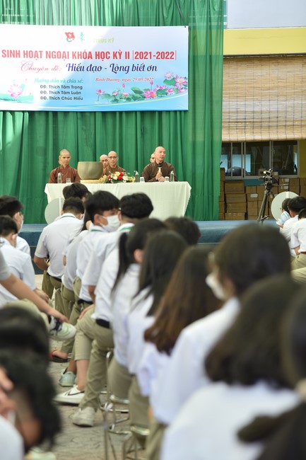 Sharing Dharma at Pétrus Ky Secondary - Primary School in Binh Duong