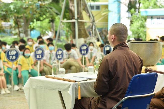 Sharing Dharma at Pétrus Ky Secondary - Primary School in Binh Duong
