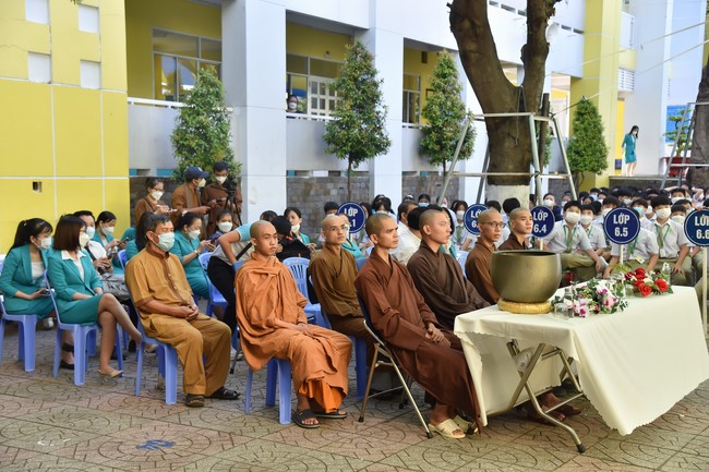 Sharing Dharma at Pétrus Ky Secondary - Primary School in Binh Duong