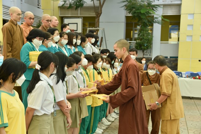 Sharing Dharma at Pétrus Ky Secondary - Primary School in Binh Duong