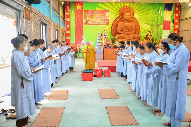 The 2nd One-day Peace Retreat  at Tu Phap Co Tu Pagoda