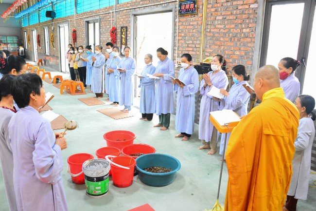 The 2nd One-day Peace Retreat  at Tu Phap Co Tu Pagoda