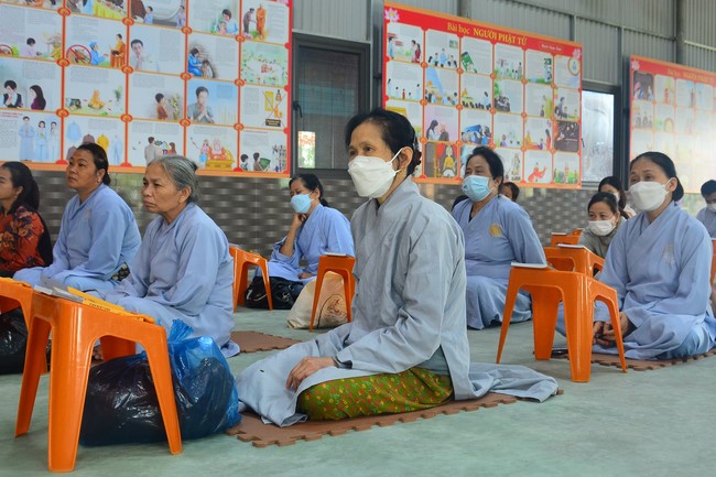 The 2nd One-day Peace Retreat  at Tu Phap Co Tu Pagoda