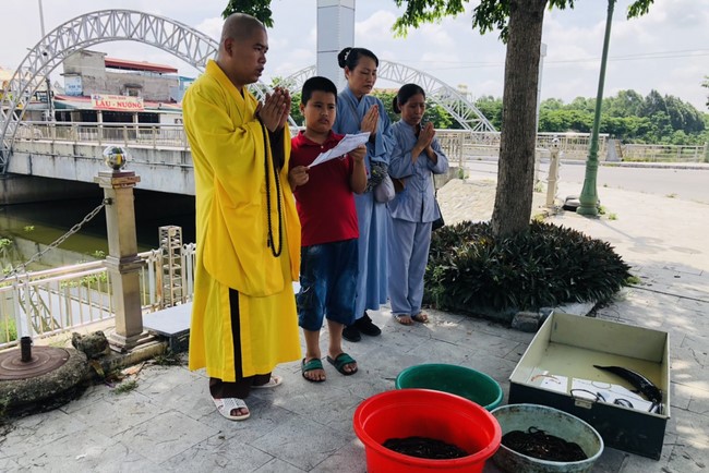 Summer Beginning Ceremony for Teenagers and Children at Dong Cao Pagoda