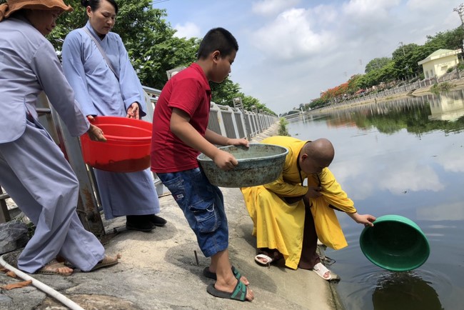 Summer Beginning Ceremony for Teenagers and Children at Dong Cao Pagoda