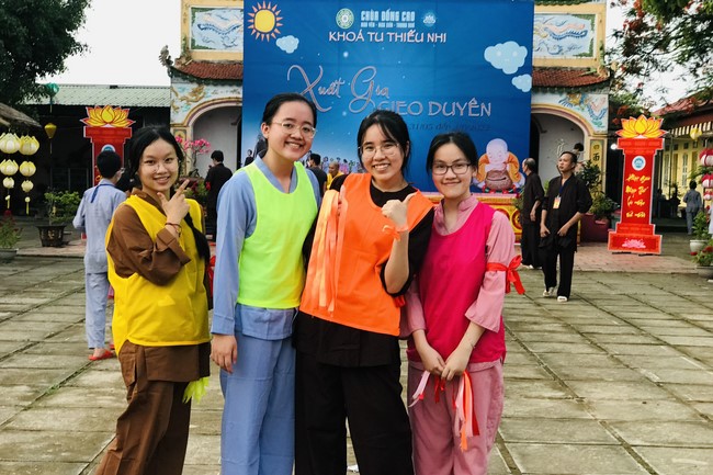 Starting Summer Retreat for children in 2022 at Dong Cao pagoda