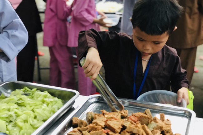 Starting Summer Retreat for children in 2022 at Dong Cao pagoda