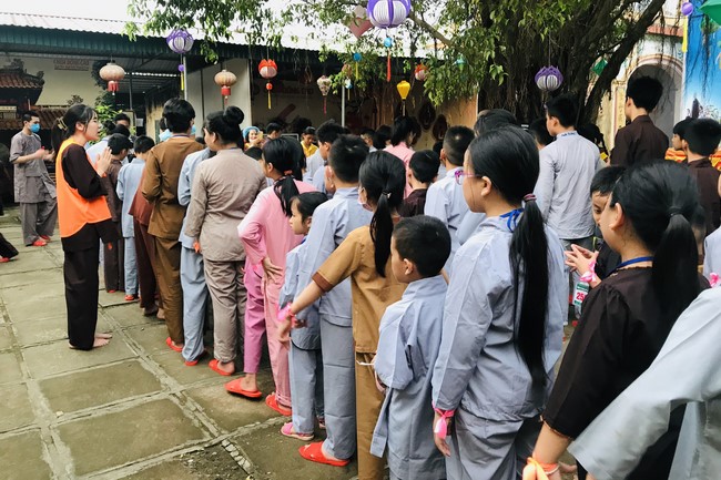 Starting Summer Retreat for children in 2022 at Dong Cao pagoda