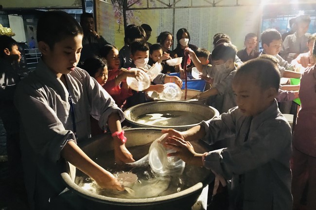 Starting Summer Retreat for children in 2022 at Dong Cao pagoda