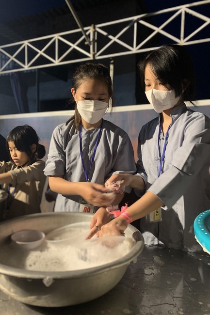 Starting Summer Retreat for children in 2022 at Dong Cao pagoda