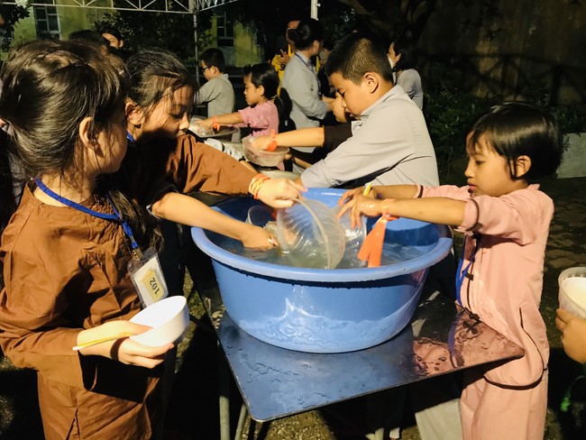 Starting Summer Retreat for children in 2022 at Dong Cao pagoda