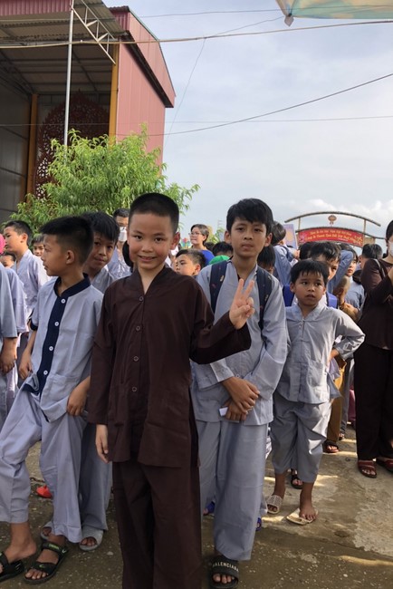 Starting Summer Retreat for children in 2022 at Dong Cao pagoda