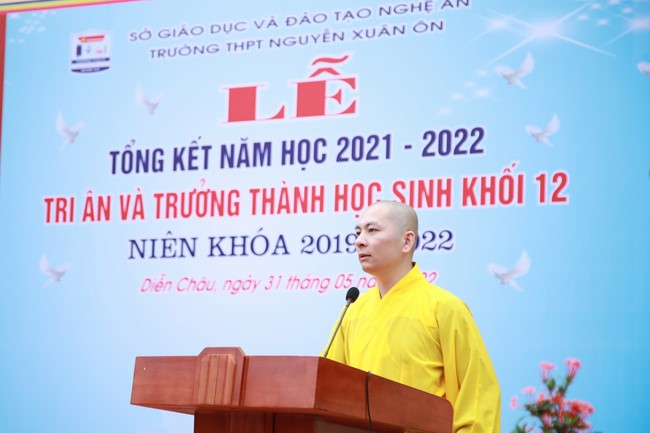 Chùa Cổ Am: Trao Học Bổng Nâng Bước Nhân Tài - Trường THPT Nguyễn Xuân Ôn