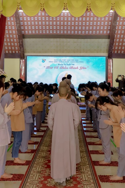 1st day of the Retreat Back to a Peaceful Place