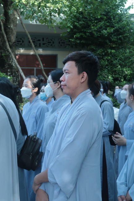 Visit Truc Lam Chanh Giac Monastery, Tien Giang of Hoang Phap pagoda security Team