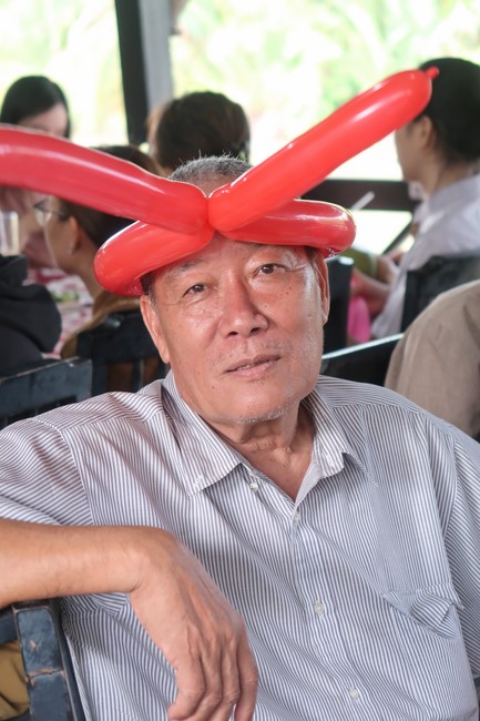 Visit Truc Lam Chanh Giac Monastery, Tien Giang of Hoang Phap pagoda security Team