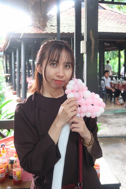 Visit Truc Lam Chanh Giac Monastery, Tien Giang of Hoang Phap pagoda security Team