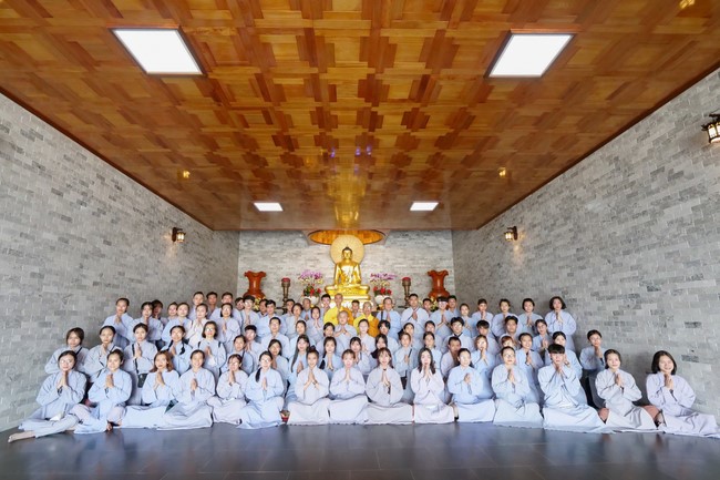 Visit Truc Lam Chanh Giac Monastery, Tien Giang of Hoang Phap pagoda security Team