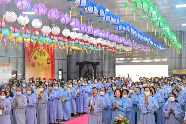 The Great Birthday Ceremony in 2022 at  Bon (Tu Phap Co Tu) Pagoda