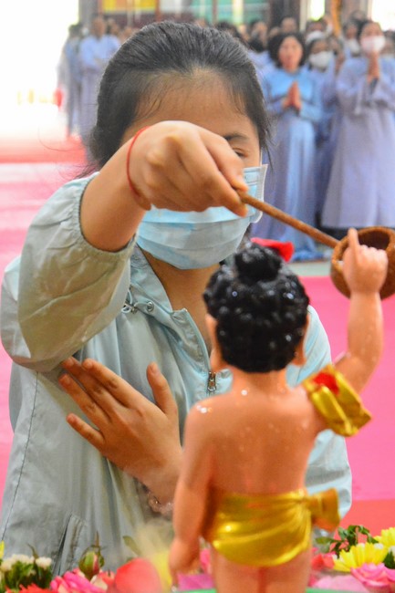 The Great Birthday Ceremony in 2022 at  Bon (Tu Phap Co Tu) Pagoda