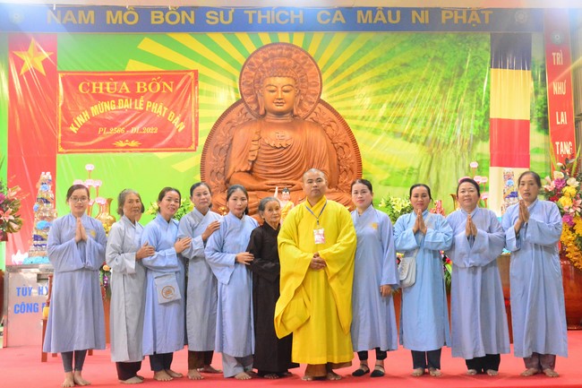 The Great Birthday Ceremony in 2022 at  Bon (Tu Phap Co Tu) Pagoda