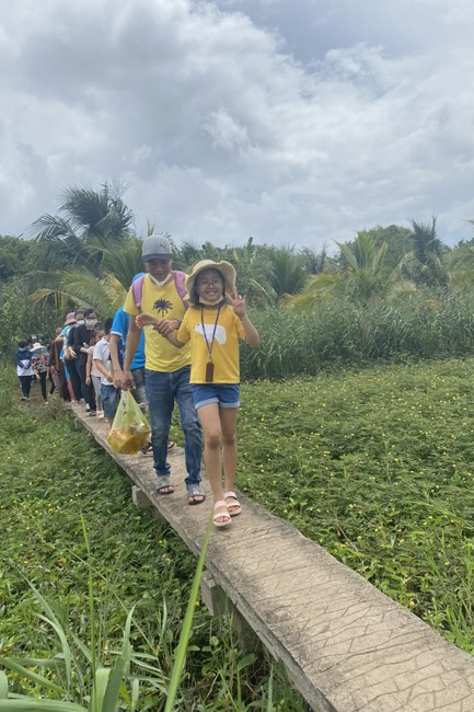 Khóa tu thanh thiếu niên: Chuyến dã ngoại nông trại và sân chim Vàm Hồ, Bến Tre
