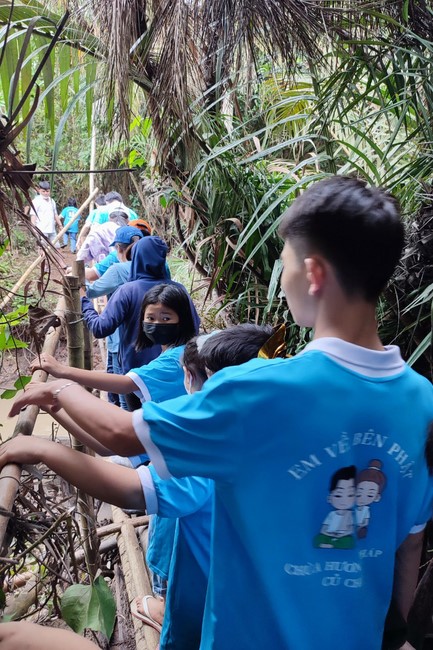 Khóa tu thanh thiếu niên: Chuyến dã ngoại nông trại và sân chim Vàm Hồ, Bến Tre