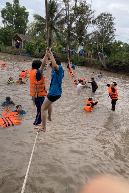 Khóa tu thanh thiếu niên: Chuyến dã ngoại nông trại và sân chim Vàm Hồ, Bến Tre