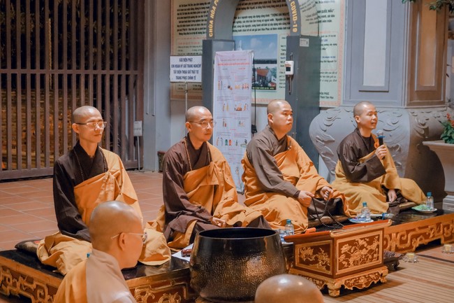 2nd day of the Retreat Back to a Peaceful Place - Candle Lighting Night - at Hoa Phuc Pagoda