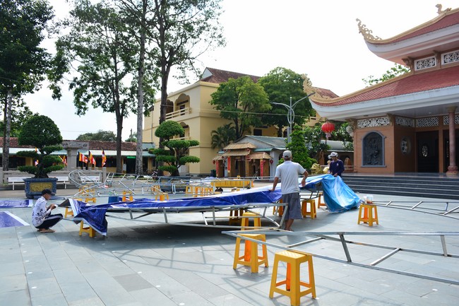 Preparing for the Vesak Great Ceremony of Buddha's Birthday 2022 (part 1)