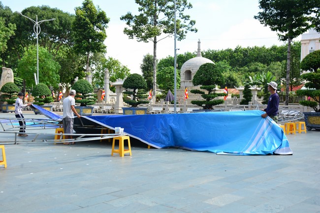 Preparing for the Vesak Great Ceremony of Buddha's Birthday 2022 (part 1)