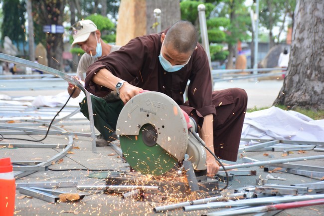 Preparing for the Vesak Great Ceremony of Buddha's Birthday 2022 (part 1)