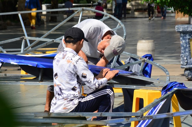 Preparing for the Vesak Great Ceremony of Buddha's Birthday 2022 (part 1)
