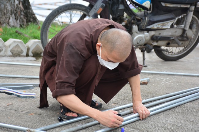 Preparing for the Vesak Great Ceremony of Buddha's Birthday 2022 (part 1)