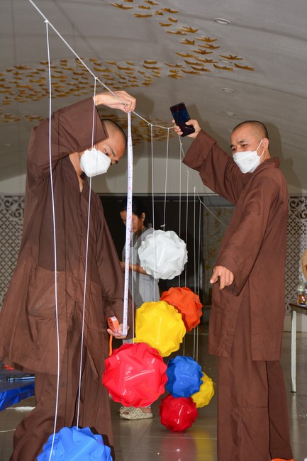 Preparing for the Vesak Great Ceremony of Buddha's Birthday 2022 (part 1)