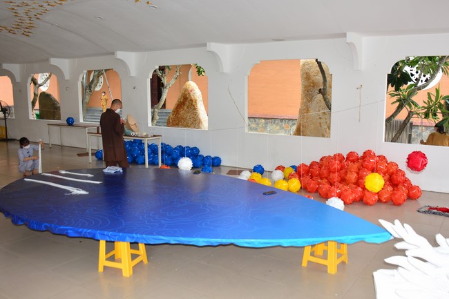 Preparing for the Vesak Great Ceremony of Buddha's Birthday 2022 (part 1)