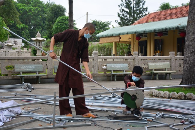 Preparing for the Vesak Great Ceremony of Buddha's Birthday 2022 (part 1)