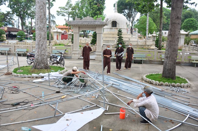 Preparing for the Vesak Great Ceremony of Buddha's Birthday 2022 (part 1)