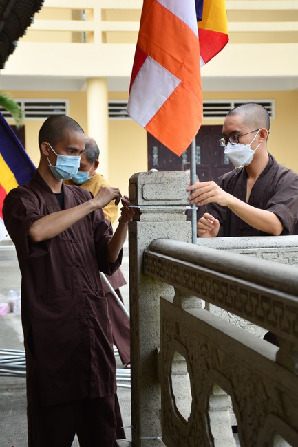 Preparing for the Vesak Great Ceremony of Buddha's Birthday 2022 (part 1)