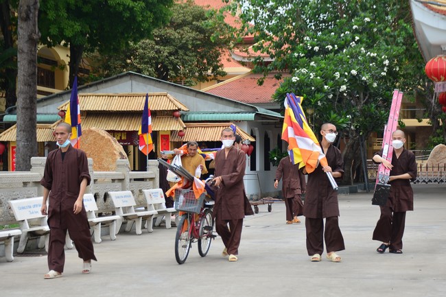 Preparing for the Vesak Great Ceremony of Buddha's Birthday 2022 (part 1)
